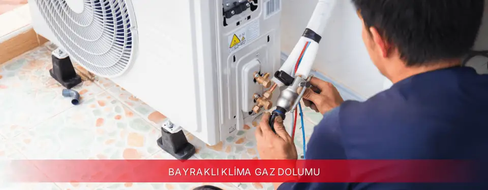 Bayraklı İlçemi Toshiba Klima Gaz Dolumu